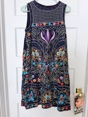 Maeve Kira Embroidered Tunic Dress